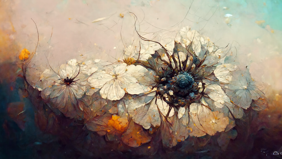 Damaged Fractial Flowers