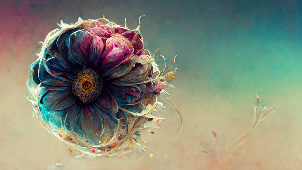 Circle of spiders and Fractial Flowers