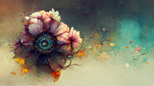Eyeball Fractial Flowers 