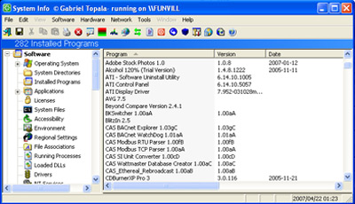 System Information for Windows