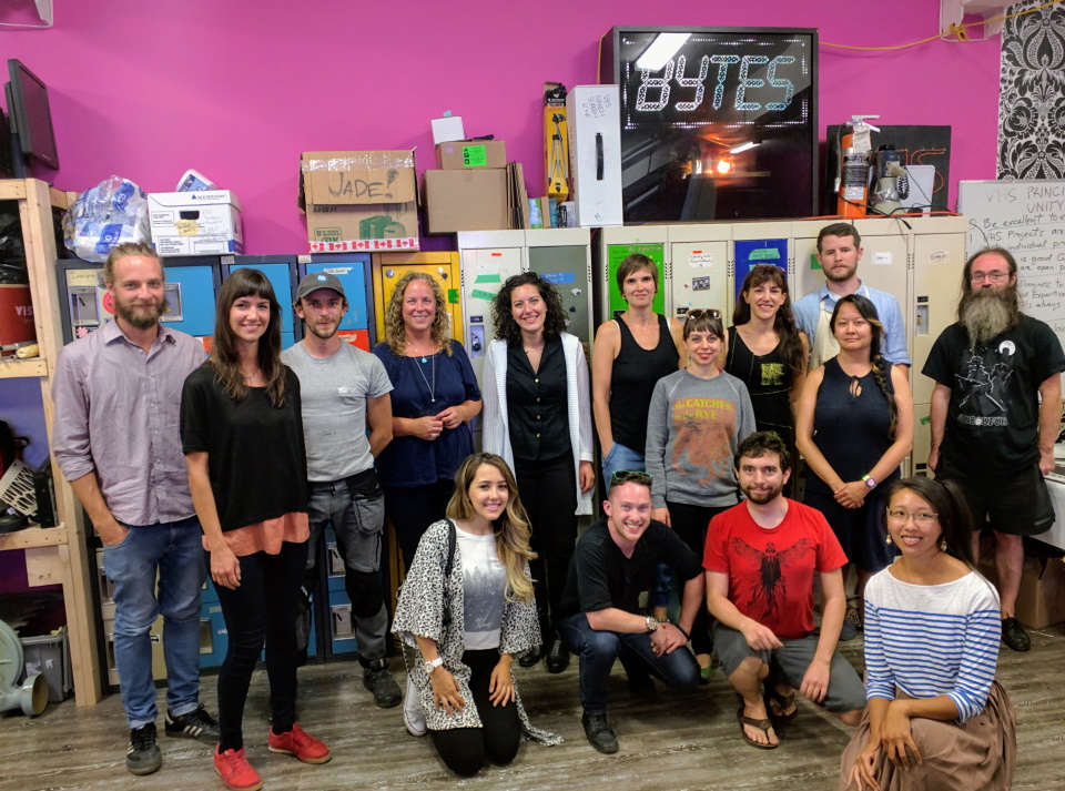 2015 Vancouver 100 day project meetup group photo