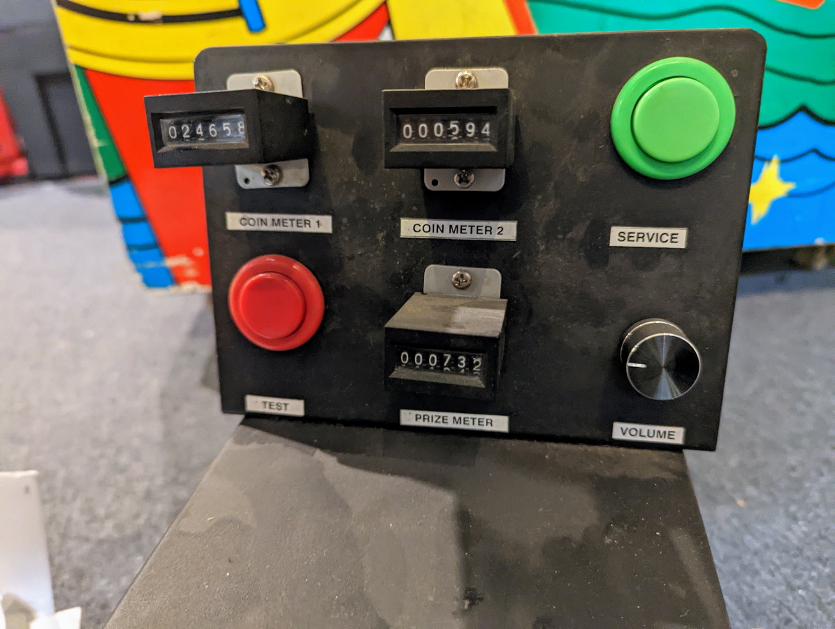Lighthouse Redemption machine coin counter