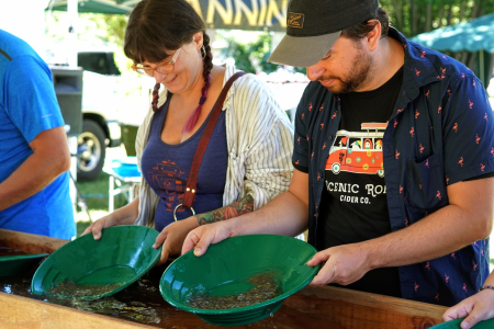 gold panning