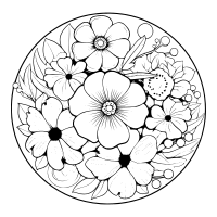 Flower skull PCB