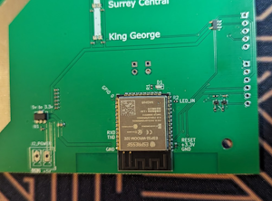 vancouver skytrain pcb esp32